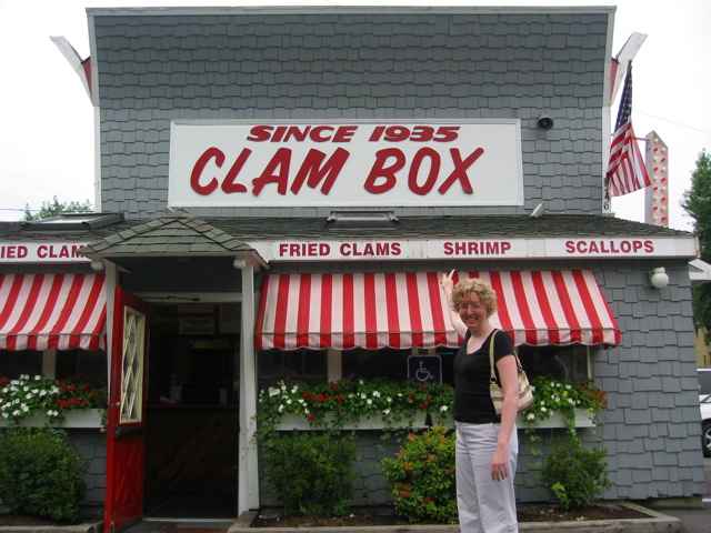 The first clam stop